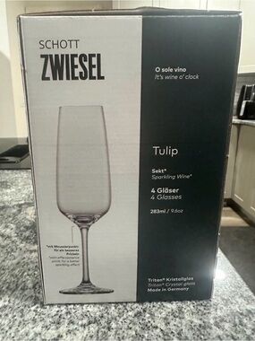 Schott Zwiesel Tulip Sparkling Wine Glasses - Clear Crystal